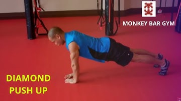 Monkey Bar Gym Diamond Push Ups