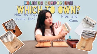 KALIMBA 101: WHICH ONE SHOULD YOU GET? Kalimba review with sound comparison flatboard and box type