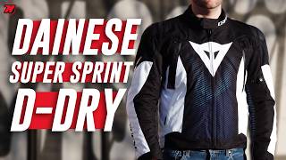 Review Chaqueta de MOTO DEPORTIVA Dainese Super Sprint D-Dry 🏍️ ¿Me la compro? 🤔