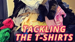 TACKLING THE T-SHIRTS | I'm Finally Sorting My Epic Nerdy Tee Collection | My Decluttering Journey