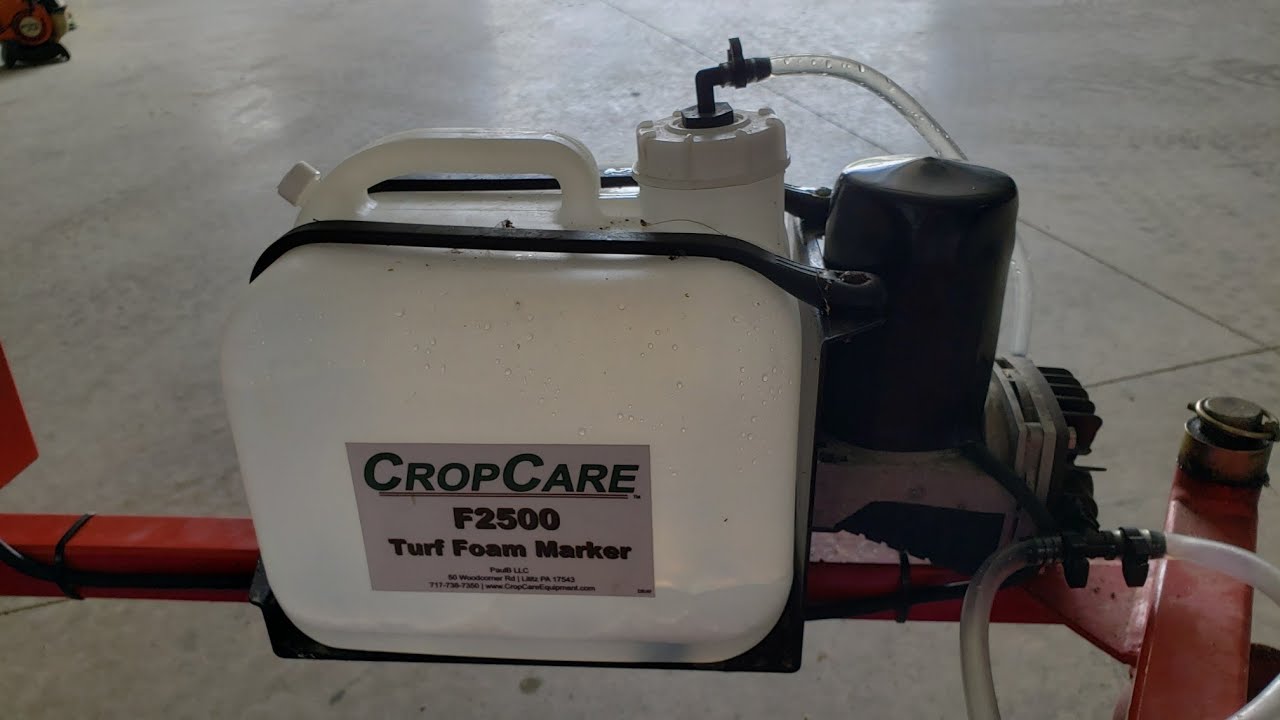 CropCare F2500 Foam Marker Kit Review. - YouTube