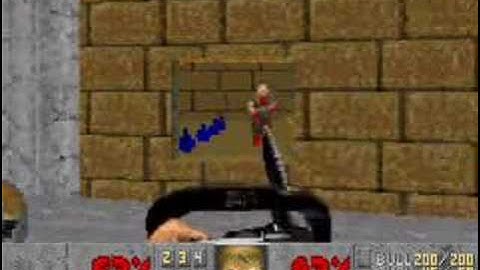 doom 2 gba chainsaw rampage underhalls level 2