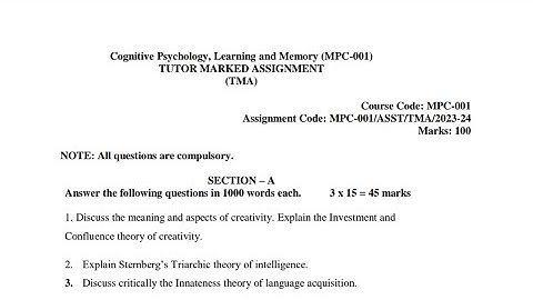 MPC-001 SOLVED ASSIGNMENT 2023-2024 ENGLISH MEDIUM IGNOU JULY 2024 AND SEPTEMBER 2024 EXAM SESSION