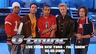 O-Town: Live From New York 10-10-2001 4K 60fps AI Upscale