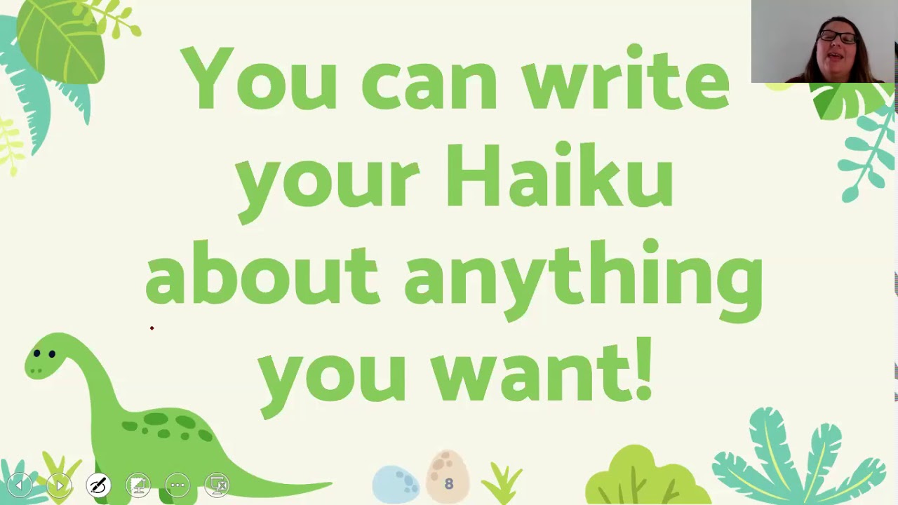 Write a haiku about your day picture
