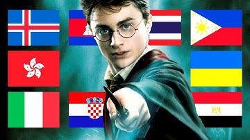 Harry Potter in different languages meme