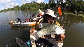 Catching Crappie on Luce Bayou is Tough, but I will “Prevail”💪🏾