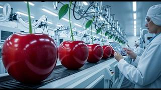 Cherry to Jam in Minutes 🍒 | Inside Billion-Dollar Factory Operations
