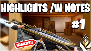 How I Play VALORANT /w NOTES #1 (Improve Fast)