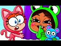 Peekaboo! Let's Play Hide & Seek 🐱 Learn Animals Cartoon for Toddlers