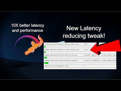 Video New latency reduction tweak for windows 10 almost 0... - youtube