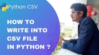 How to write into CSV file with delimiter using DictWriter class | Python CSV in Tamil