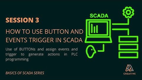 SIEMENS WinCC scada | How to add button events and trigger | LIKE | SHARE | SUBSCRIBE