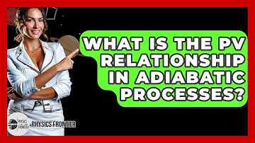 What Is The PV Relationship In Adiabatic Processes? - Physics Frontier