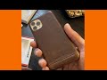 Original Cowhide Genuine Leather Back Case for iPhone 11 Slim iPhone11
Pro Phone Case Protective Back Cover for iPhone11 Pro Max