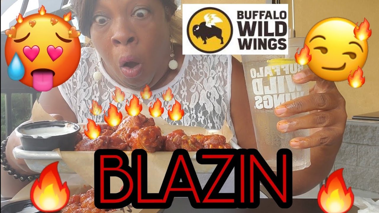NEW! buffalo wild wings carolina reaper wings challenge BY PR GANG