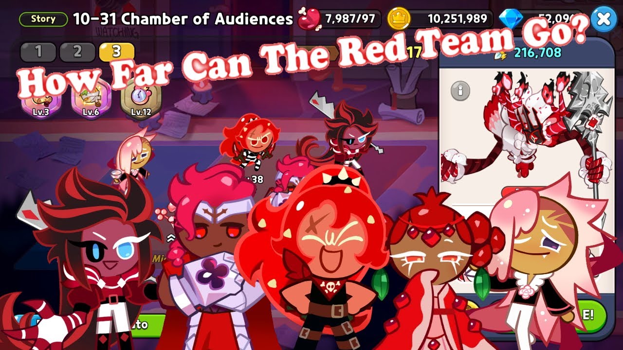 How Far Can The Red Team Go Cookie Run Kingdom YouTube