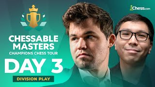 The Heavy Hitters Are Here! Magnus v Wesley & DenLaz v MVL Headline Day 1 | Chessable Masters 2024