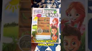 AKTIVITI SAINS SEKOLAH RENDAH / SCIENCE ACTIVITY ( GROW-A-MAZE) #short #shorts