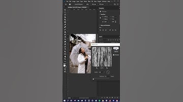 How to Make a Rain Effect in Photoshop in 1 Minute! #shorts
