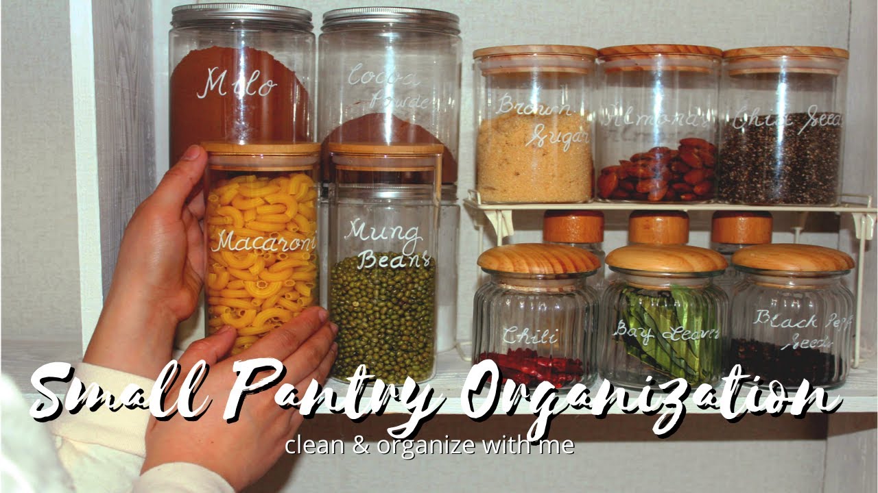 Small pantry organization 2021| Clean with me 2021| Chocolate chia