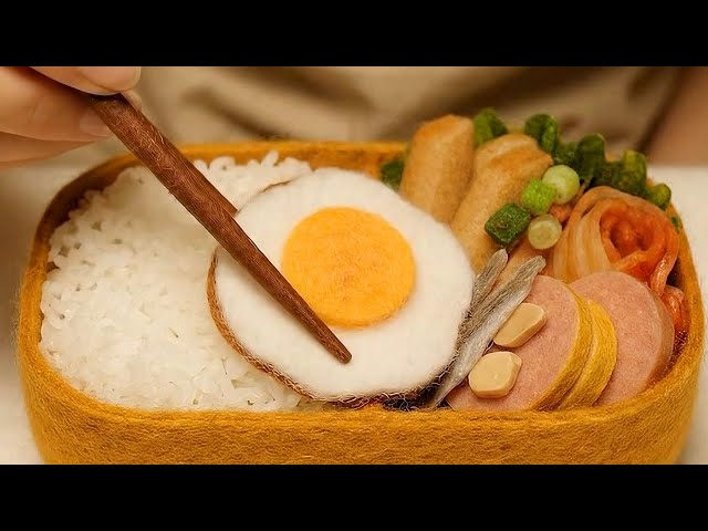 떠껀한 옛날도시락 한 그릇 드세요 AI ASMR