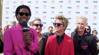 Green Day Talks About Favorite Memory On 'Saviors' Tour & More | iHeart Radio Music Awards 2024