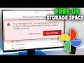Free Up Storage Space in Google Photos Tutorial (2026)