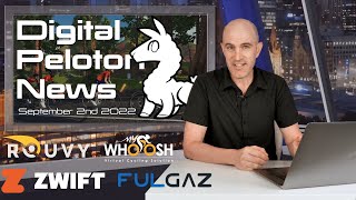 Digital Peloton News: Zwift Announcements / Rouvy Strava Live Segments / FulGaz UCI Worlds / More!