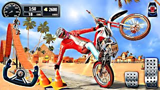 Impossible Bike Stunt - High level Bike Gameplay - Bike Racing 3d | #bike #stunt #gaming  screenshot 4