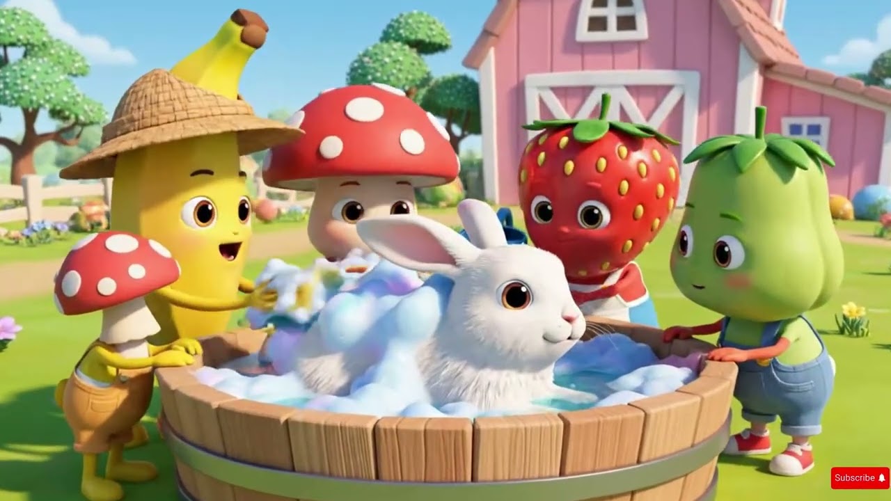 Sensory  Farm School 🐰🍓 | Learn with Cute Fruits & Animals | ACTIVE SENSORY KIDS