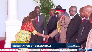 Presentation of Credentials, State House