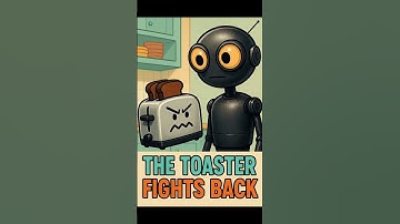 The Toaster Fights Back #robot #animation #funny