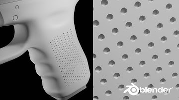 The quickest way to add holes to hard surface objects | Blender tutorial