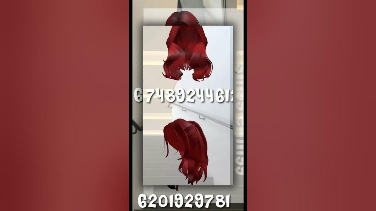 Cabelo vermelho - Roblox