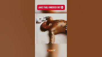 Leaked Jake Paul knocked out #jakepaul
