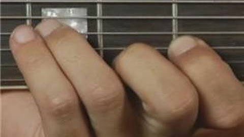 1st Inversion of Db Major Guitar Chord on the Middle Top Strings : Guitar Chord Dictionary 20