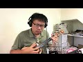 許美靜〈城裡的月光〉Ukulele Solo 2017