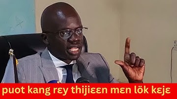 30/10/2025 ruac kɛ tin tuɔɔk rɛy wec kä juba, kiir cɛ jiɛɛn rɛy wec