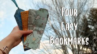 DIY Fabric Bookmarks | Super Easy Tutorial