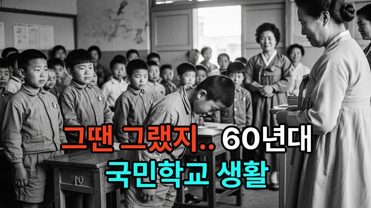 그땐 그랬지 60년대 국민학교 생활 ㅣ과거추억ㅣ졸업식 ㅣ학창시절ㅣ가난한 시절ㅣ그땐그랬지