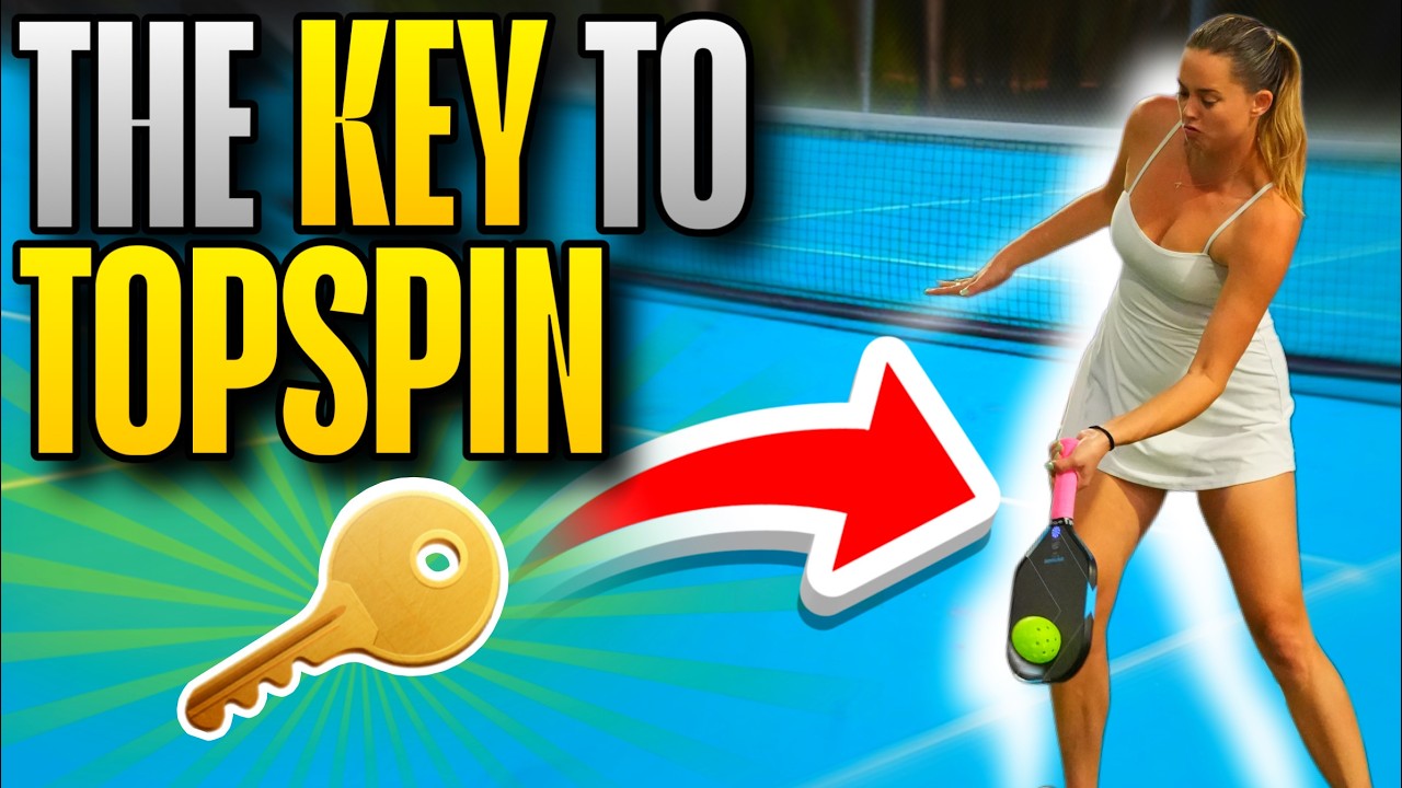 Pickleball Topspin Is Way Easier Than You Think: A Pro's Guide