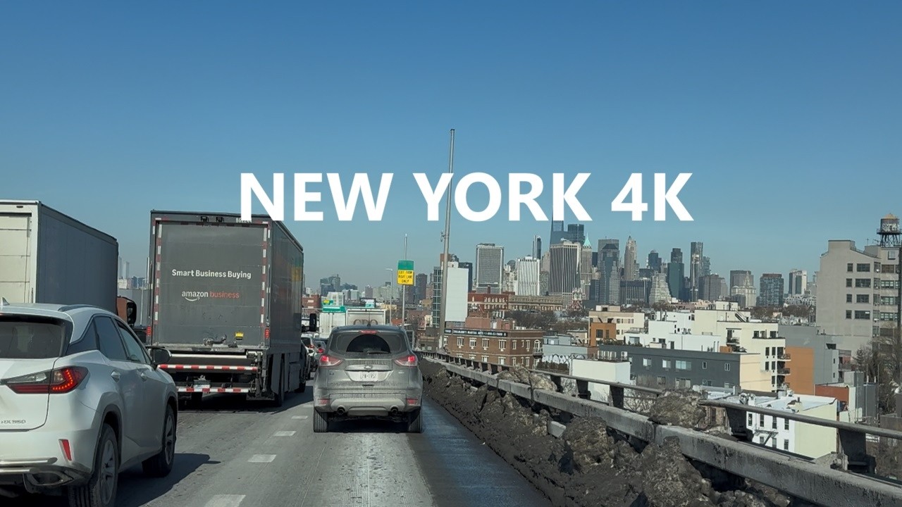 4K New York - Driving tour from Brooklyn to Manhattan - Feb 05, 2026