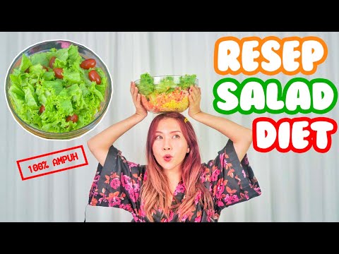 Video: Cara Membuat Salad Berbentuk Delapan Untuk 8 Maret
