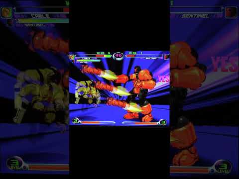 MvC2: Josh 360 - Instant Wakeup Tiger Knee AHVB Trades with HSF and Wins Match .:8.24.24:.