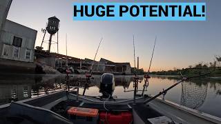 Exploring A New River for Catfish (Huge Potential)