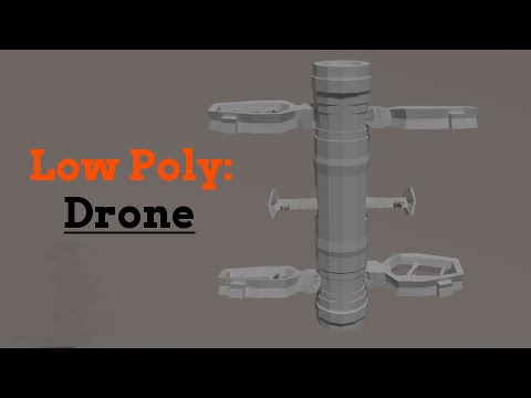 Low Poly - Drone