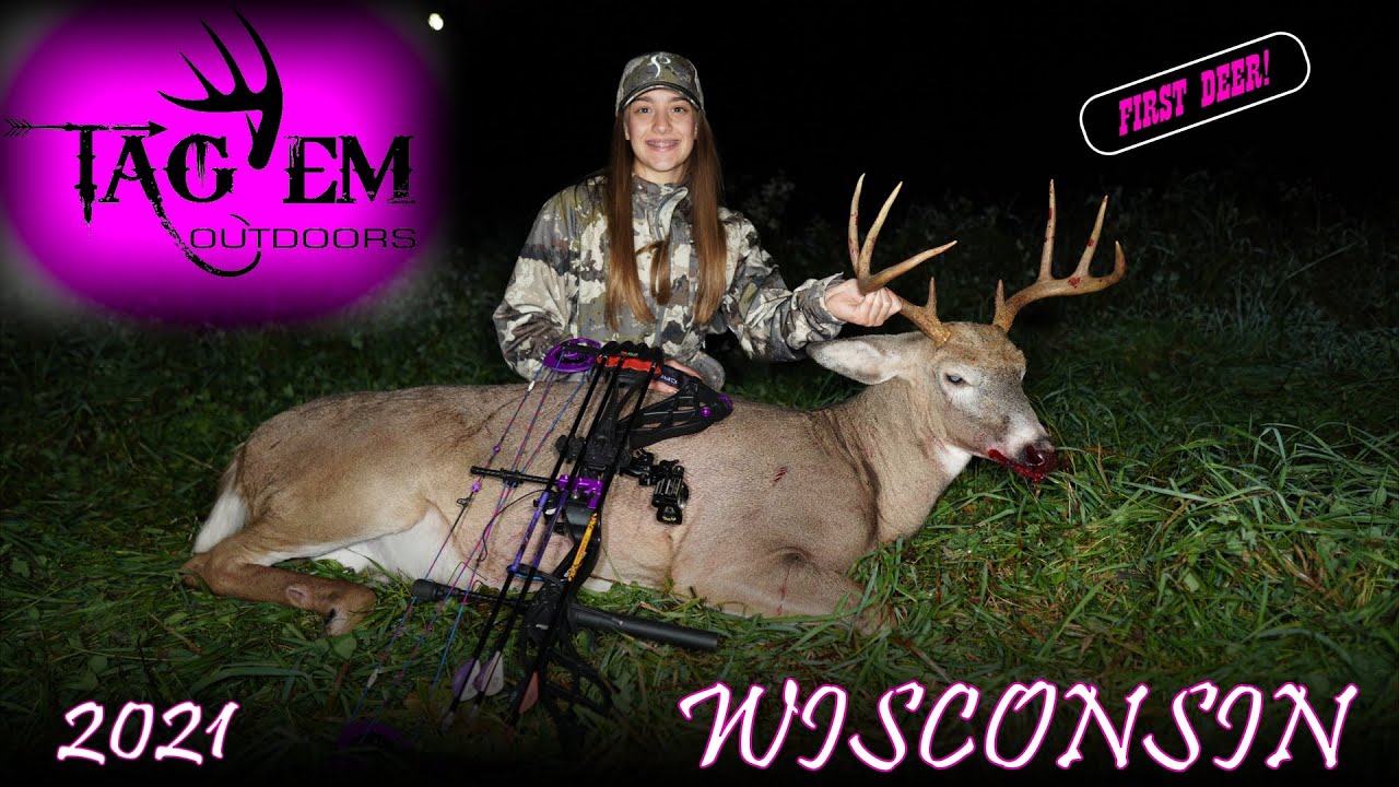 Little Sis Shoots A Huge Buck For Her First Deer! Amazing Father