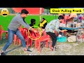 Chair pulling prank part 2   funny prank   4 minute fun