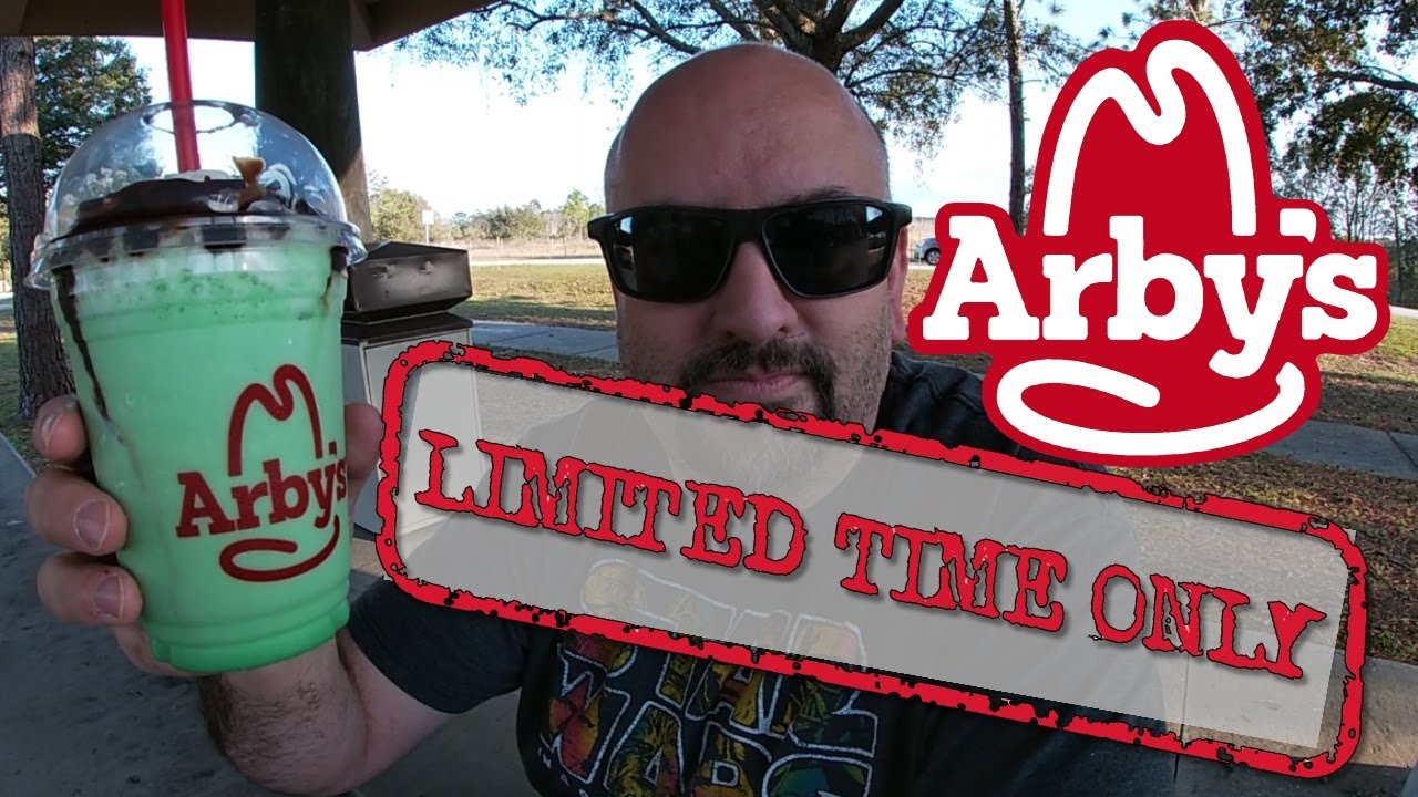 PrimeEats - Arby's New Chocolate Mint Milkshake #food #arbys - YouTube